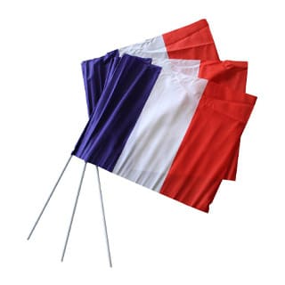 Drapeaux supporter football
